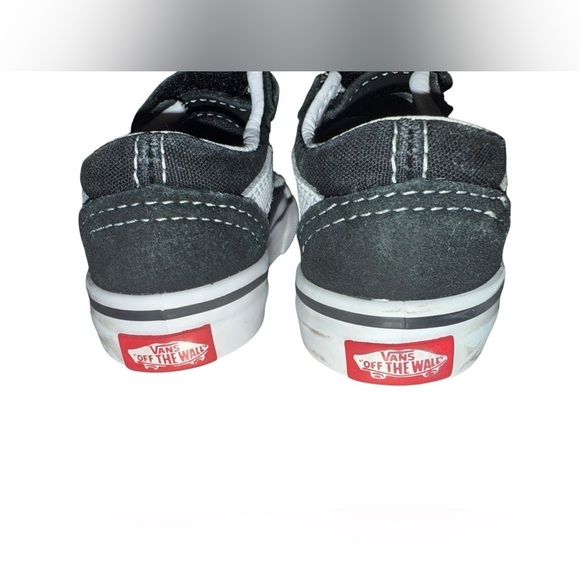 Vans Old Skool V Skate Shoe - Baby / Toddler - Black Size 3 - Picture 5 of 6